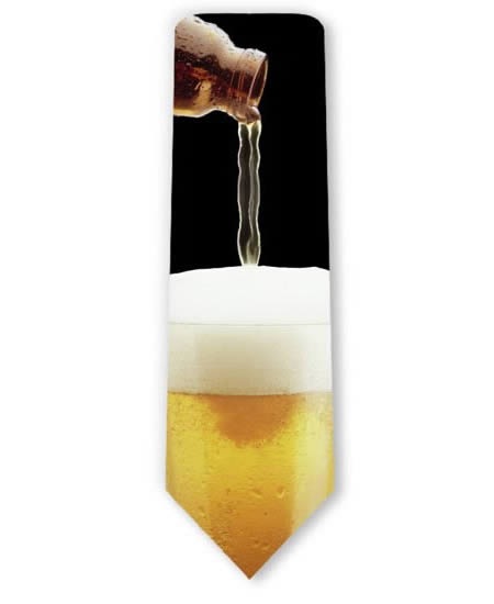 Pouring Beer Tie