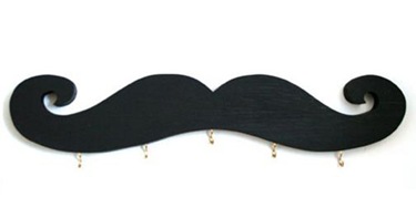 mustache-key-holder