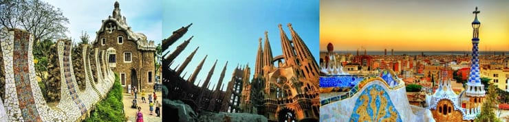 Архитектура Барселоны и городские панорамы