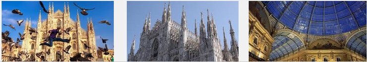 Исторический центр Милана и Дуомо