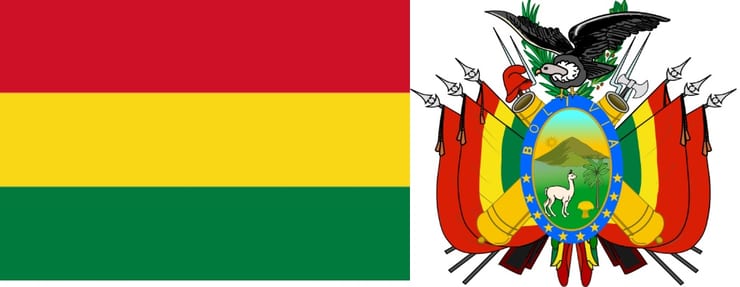 Горный пейзаж Боливии