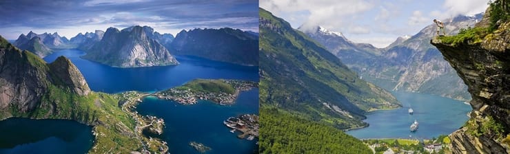 красоты норвегии