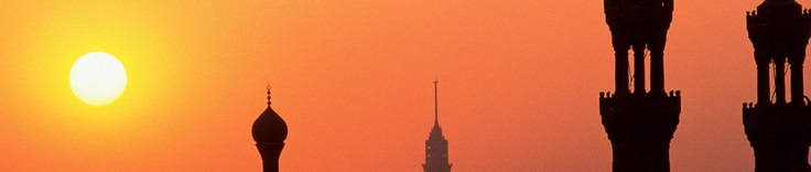 закат в Египте