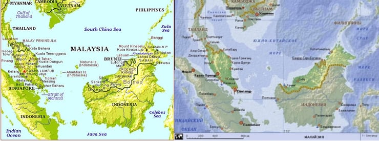 Островное побережье Малайзии