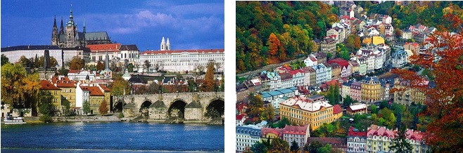 панорама Чехии