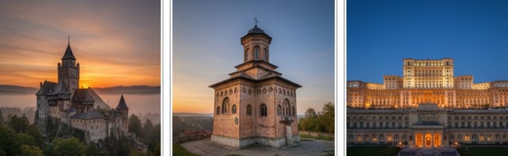 памятники румынии