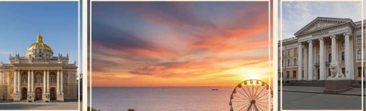 Побережье Одесской области у Чёрного моря