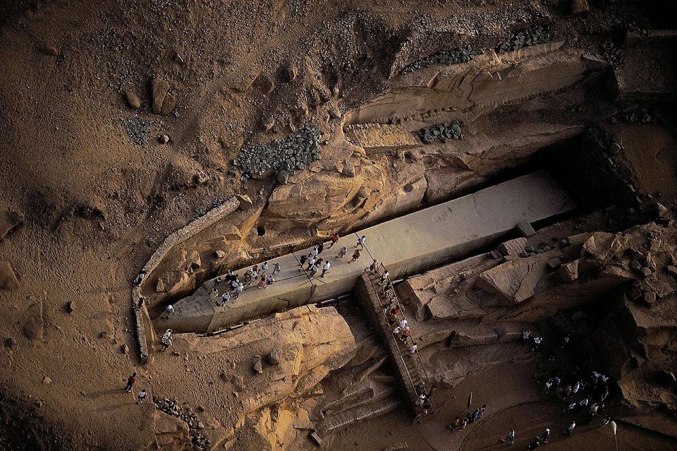 Фото Незаконченный обелиск. Асуан Египет.