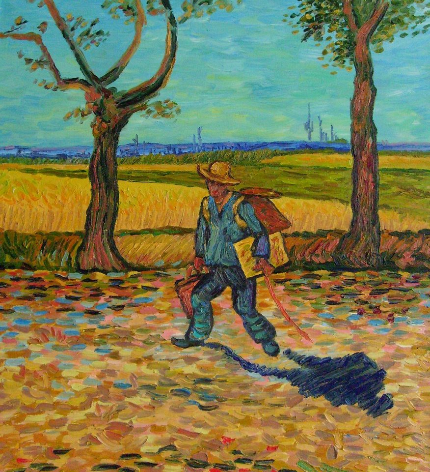 Фото Винсент Ван Гог: «Художник на пути в Тараскон»