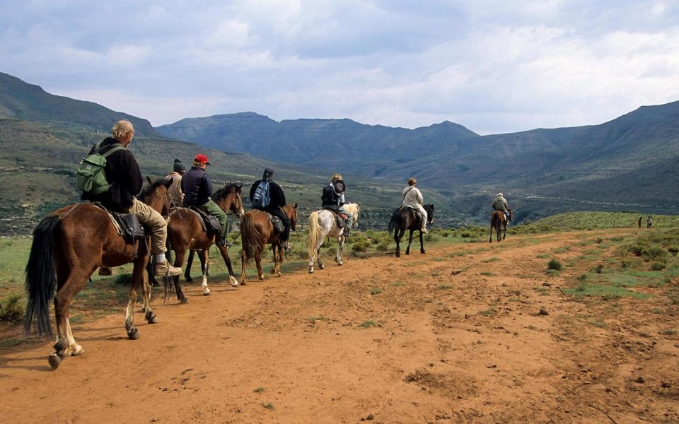 Фото Катание на пони, Лесото