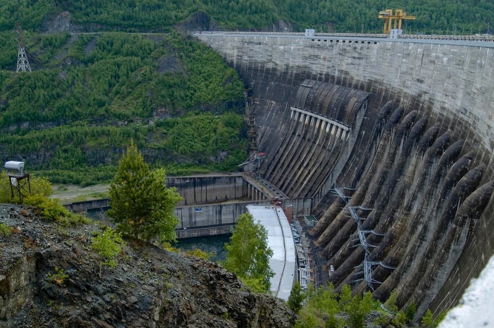 Фото Саяно-Шушенская ГЭС