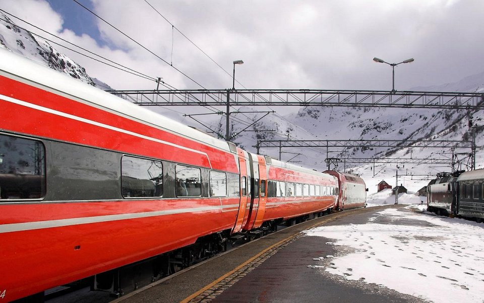 Фото Железная дорога Осло-Берген, Норвегия