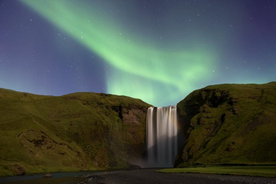 Фото Водопад Скогафосс в Исландии