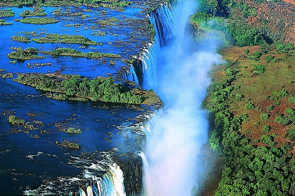 Фото Водопад Виктория в Замбии