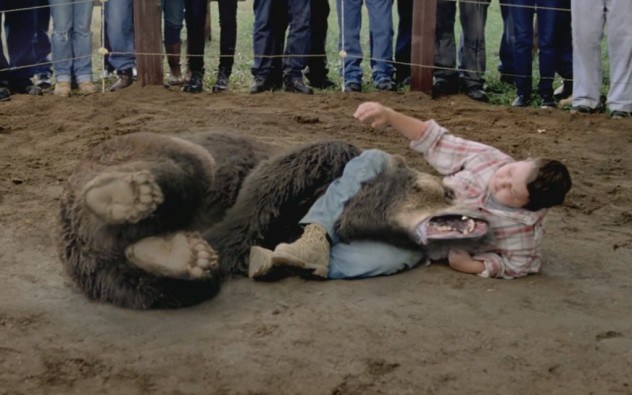 Фото Борьба с медведем