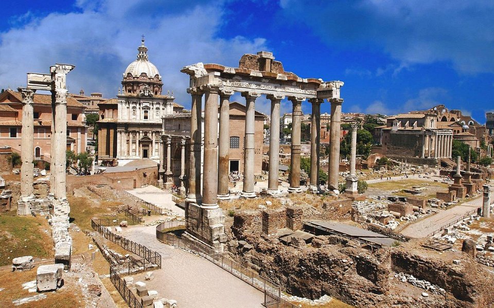 Фото Вид на Римский форум