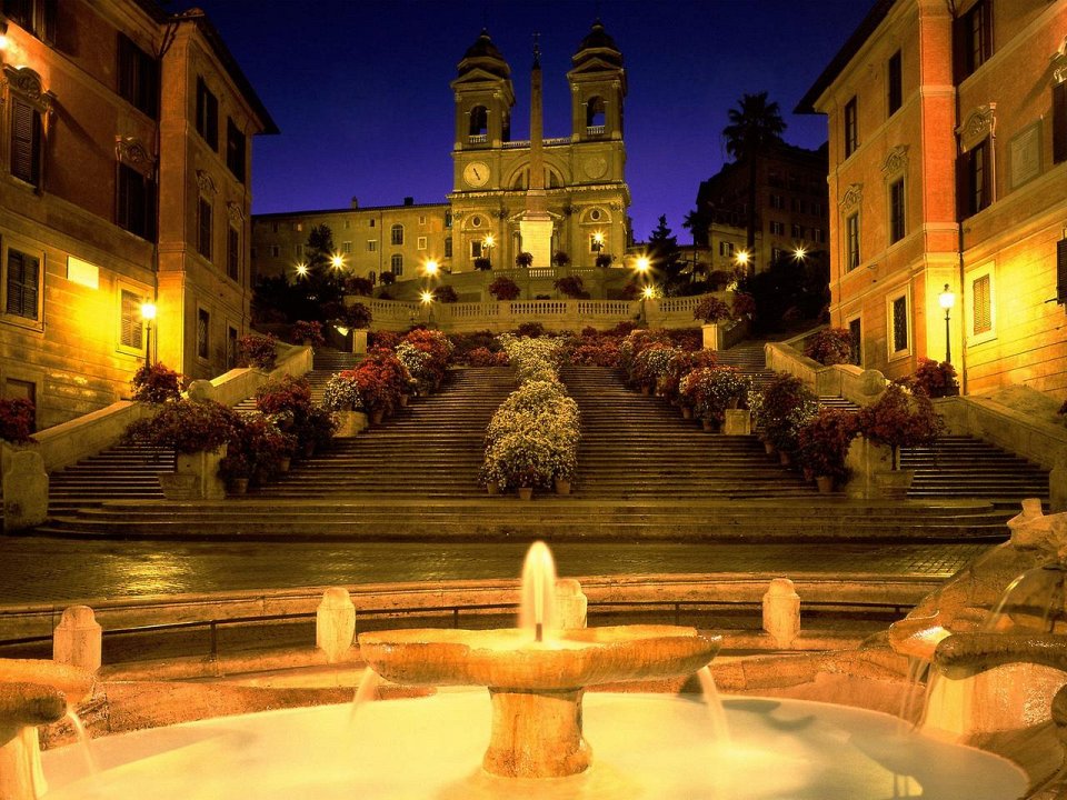 Фото Испанская лестница Рима