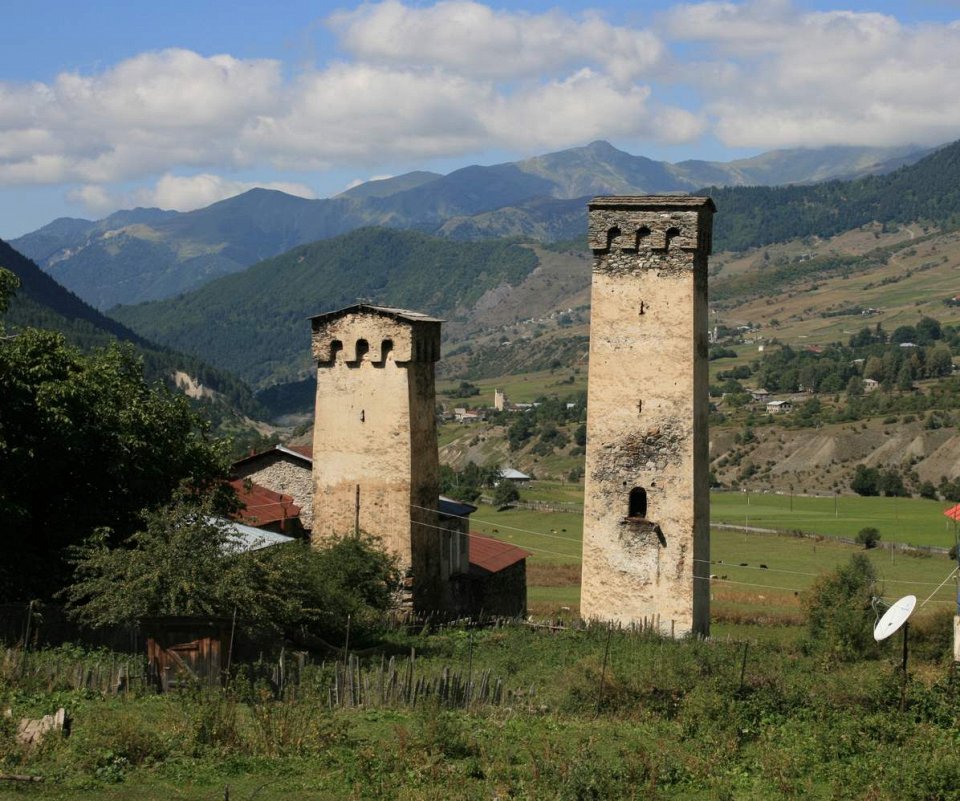 Фото Сванские башни в Грузии