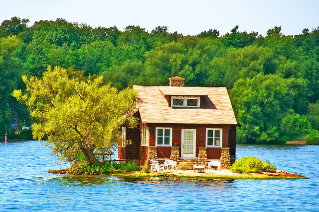 Фото Дом на острове в Канаде