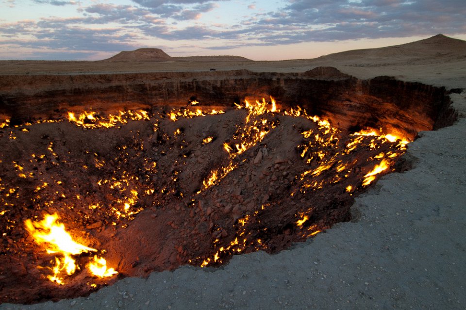 Фото Врата в ад, Дарваза, Туркменистан