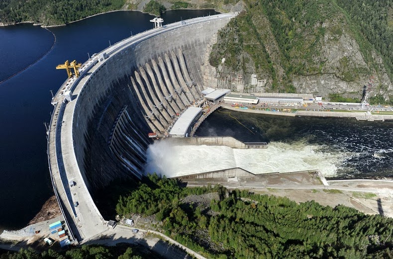 Фото Саяно-Шушенская ГЭС