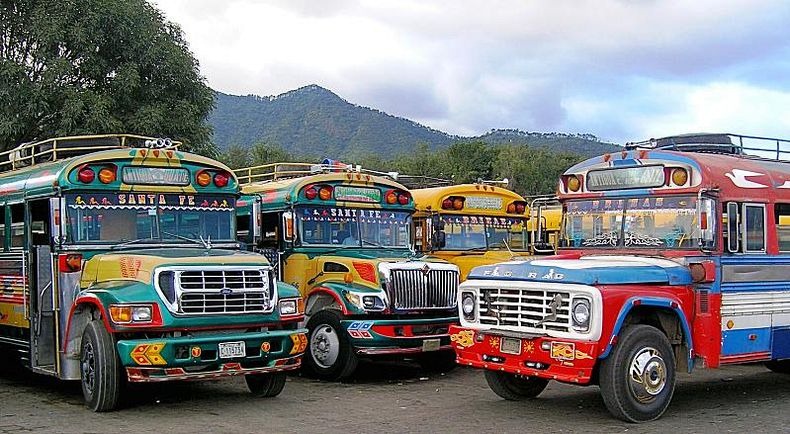 Фото Куриные автобусы, Гватемала