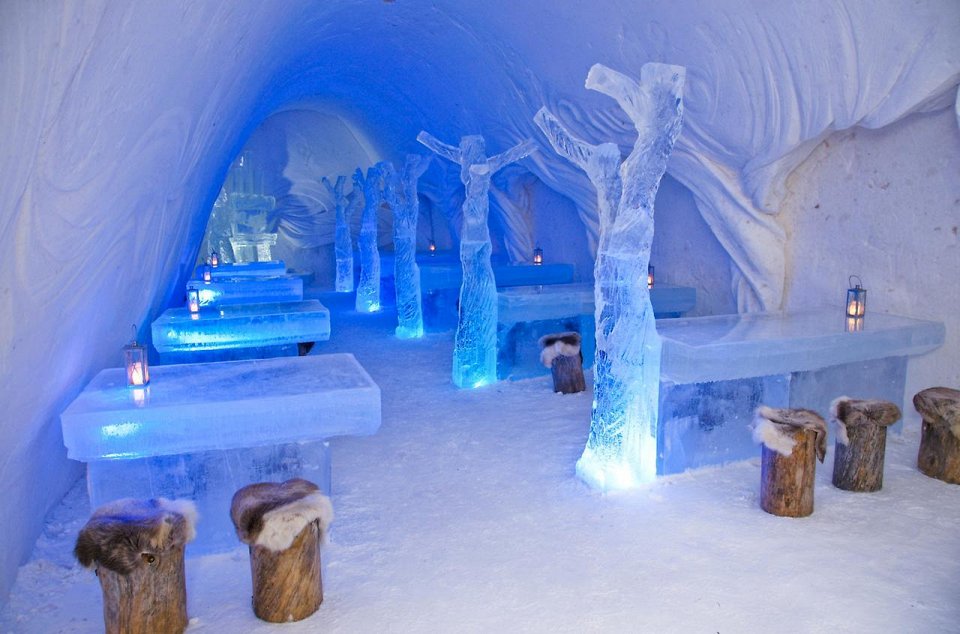 Фото Снежный отель в Финляндии