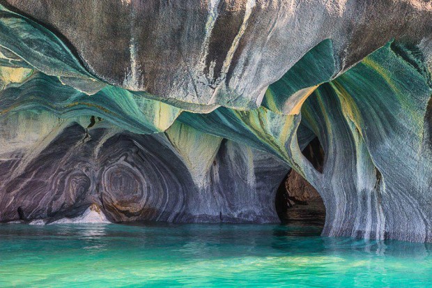 Фото Мраморные пещеры Чили