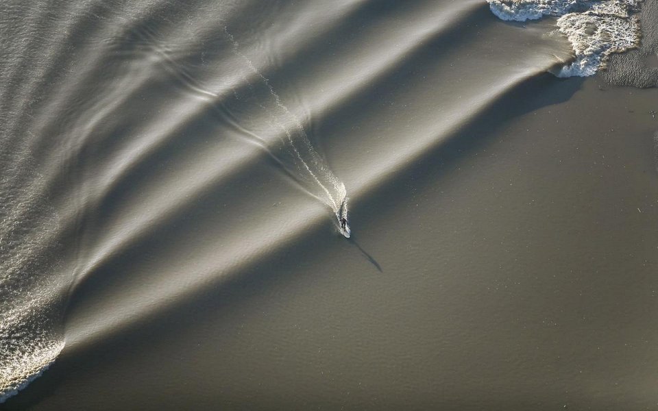 Фото Волны на реке Северн