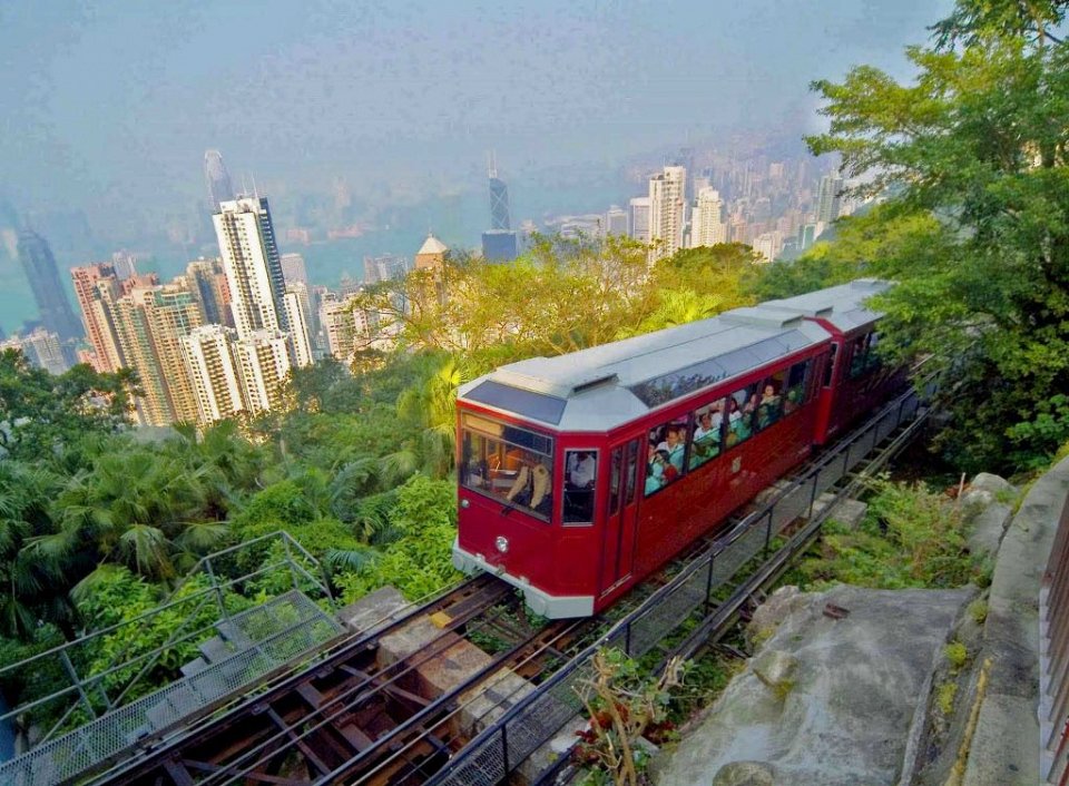 Фото Peak Tram в Гонконге