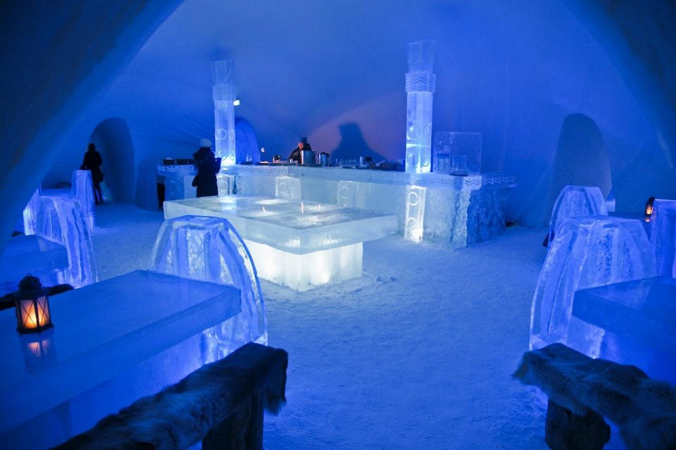 Фото Снежный замок Кеми в Финляндии