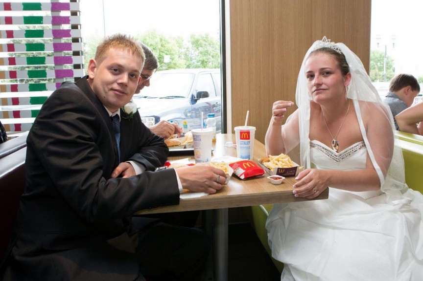 Фото Свадьба в McDonalds
