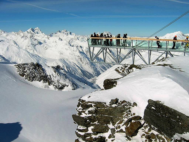 Фото Обзорный мостик Тифенбахкогль в Австрии