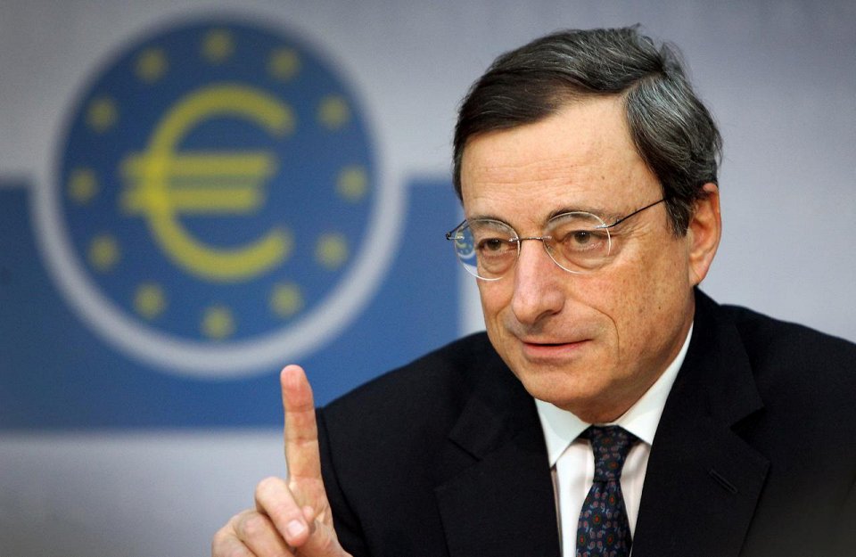 Фото Марио Драги, президент ЕЦБ