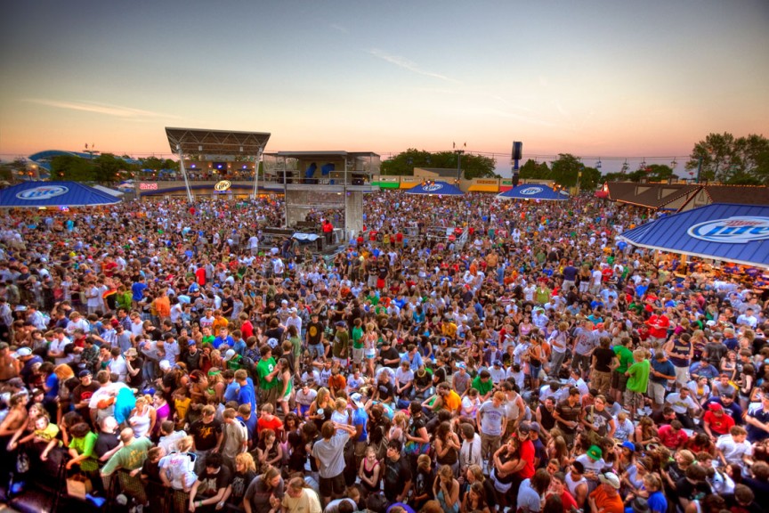 Summerfest в Милуоки, 850000 посетителей / Самые большие музыкальные