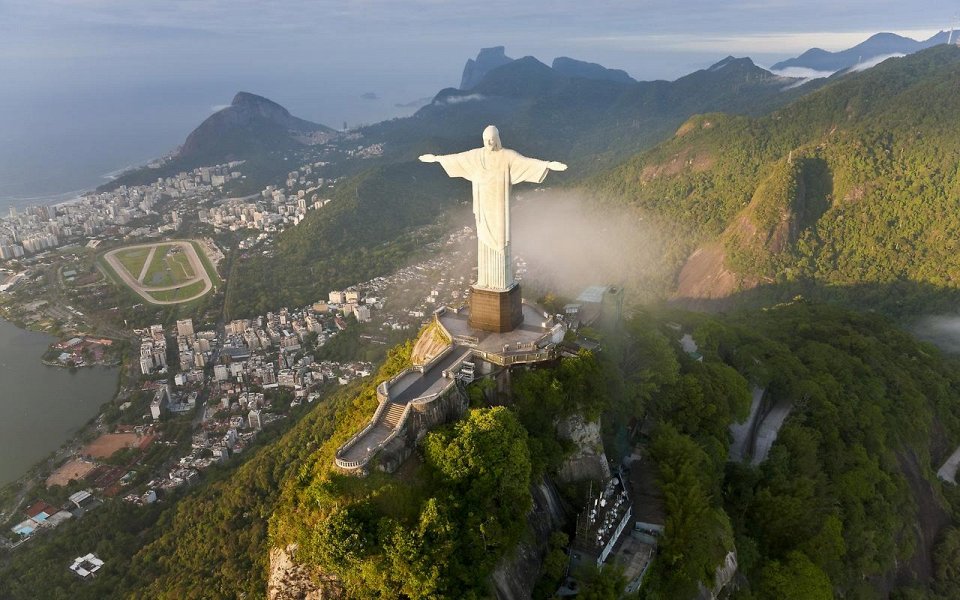 Фото Вертолет над Рио-де-Жанейро