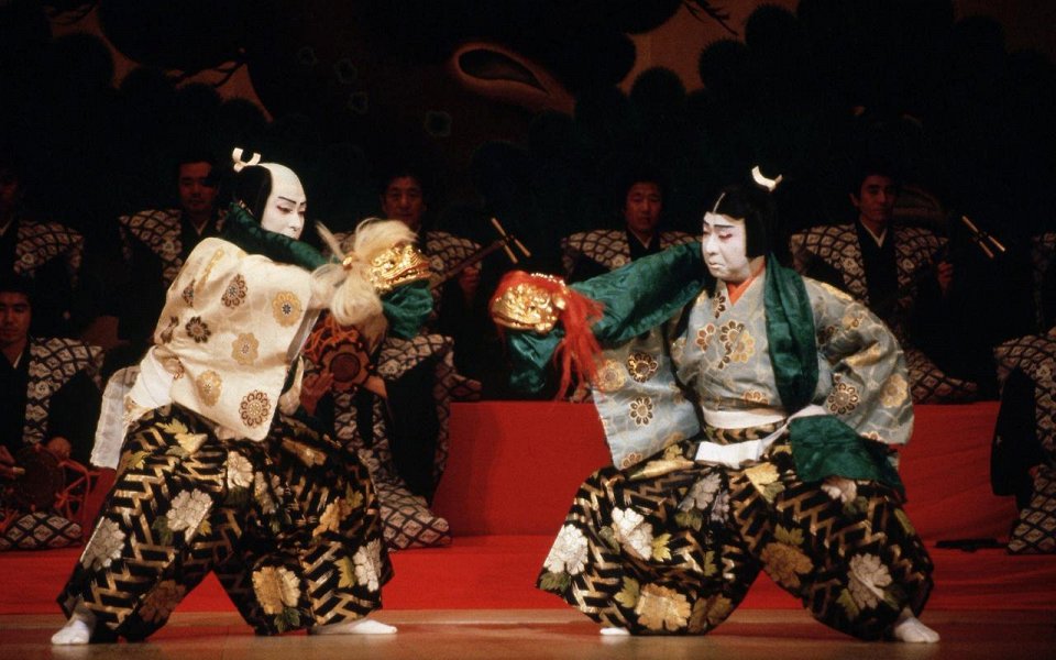 Фото Традиционный танец Японии