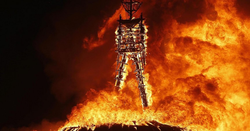 Фото Burning Man в Неваде