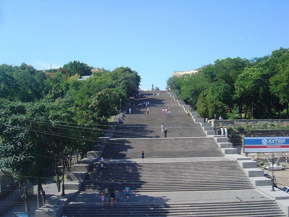 Фото Потемкинская лестница в Одессе