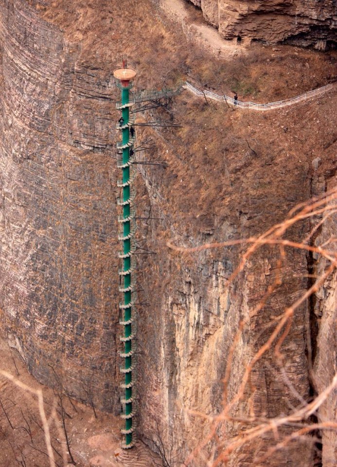 Фото Спиральная лестница Тяйхань