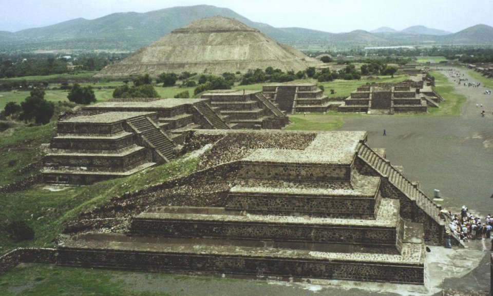 Фото Пирамида Солнца в Мексике