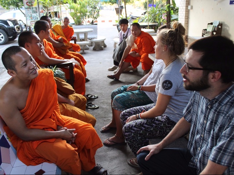 Фото Знакомство с монахами