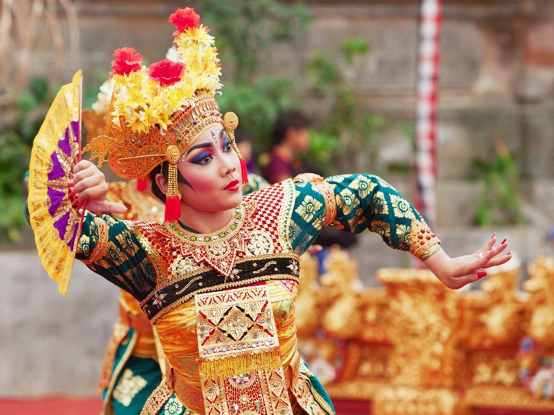 Фото Традиционное балийское шоу