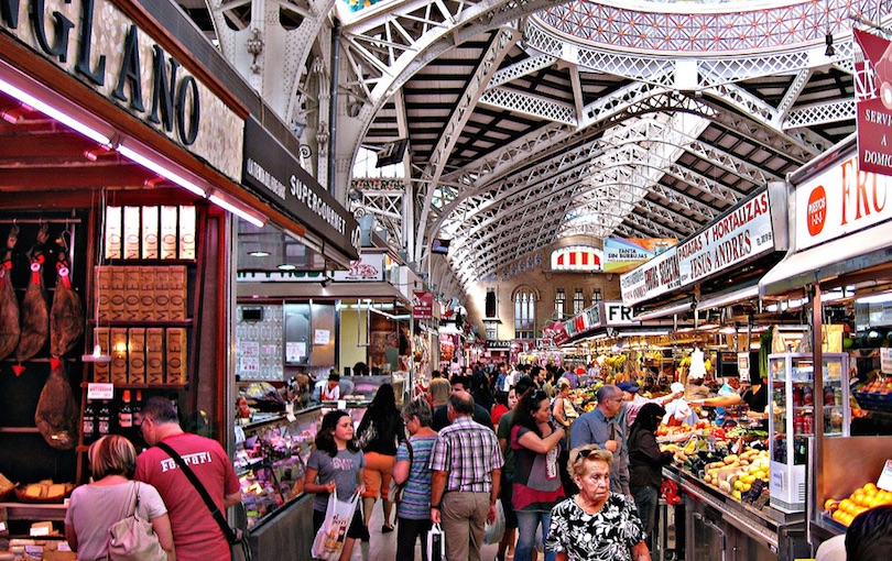 Фото Центральный рынок Валенсии
