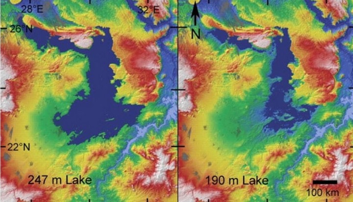 Фото Древнее мега-озеро