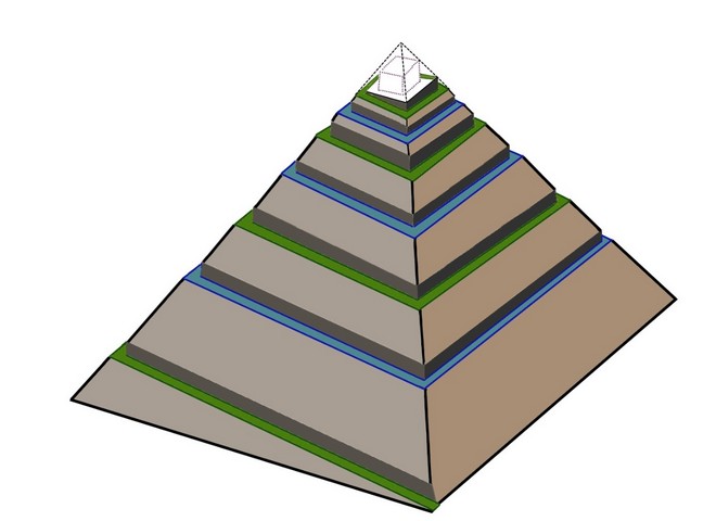 Фото Гипотеза зигзагообразного пандуса