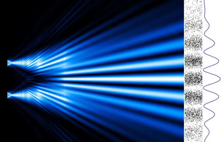 Фото Эксперимент с двойной щелью