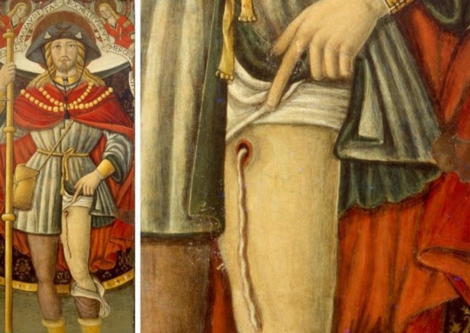 Фото Червь святого Роха