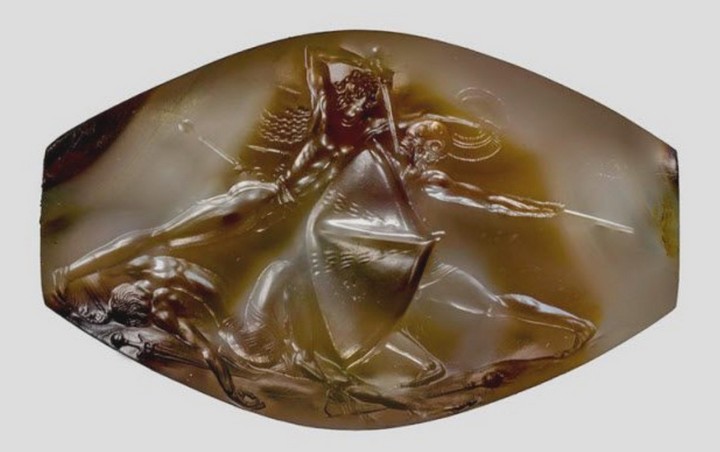 Фото Пилосский боевой агат