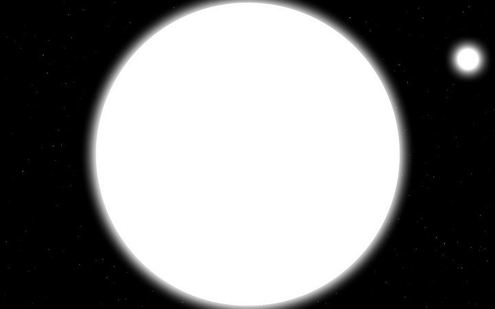 Фото Компаньон Сириуса — Белый Карлик